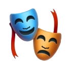 Teatri maskid emoji